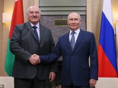 Vladimir Putin encontra-se com o homem duro da Bielorrússia, Lukashenko, à medida que crescem os temores de um ataque russo à OTAN após o voo de alerta do chefe da CIA