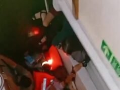 Passageiros presos no momento saltam para escapar da balsa de Chipre que afunda ‘depois de atingir ondas estranhas’ Oito mortos em desastre – capitão ‘que escapou do barco’ foi capturado