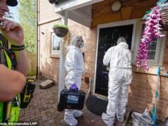 Casa onde o bebê recém-nascido foi supostamente morto ‘alugado por parentes’ que ‘abandonou a criança’, a polícia questiona sete suspeitos