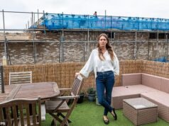 Vitória para a mulher cuja vista para o mar foi bloqueada pelo muro de 6 pés de um novo empreendimento, pois recebeu ordem de derrubá-lo