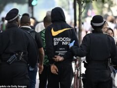 A polícia prendeu mais foliões no segundo dia do Carnaval de Notting Hill, depois de deter 243 pessoas no domingo – incluindo 61 suspeitos identificados em câmeras de reconhecimento facial.