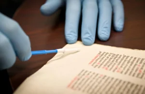 O segredo escondido nestes manuscritos antigos não está escrito a tinta