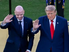 O presidente Donald Trump defende o chefe da FIFA, Gianni Infantino, pedindo-lhe que renuncie: ‘Ele é ótimo’