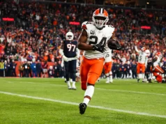 RB Nick Chubb, que atuou pelos Browns, anunciou sua aposentadoria da NFL aos 30 anos