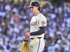 Dodgers colocam All-Star P Justin Robleski na lista de lesionados 1 dia após o início da derrota para Brewers