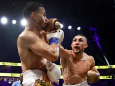 ‘Luta ruim, pontuação ruim’: vitória de Teofimo Lopez sobre Roly Romero provoca reação no mundo do boxe