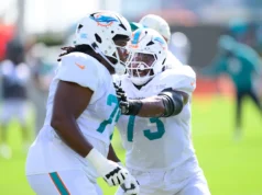 John Harbaugh cita ‘regra de engajamento’ depois que vários jogadores foram expulsos após briga no treino conjunto Giants-Dolphins