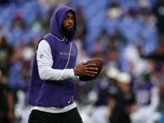 Ravens WR Rashod Bateman supostamente enfrenta 3 acusações, incluindo acusações de violência doméstica no incidente de junho; A equipe diz que está ‘cooperando’ com a NFL