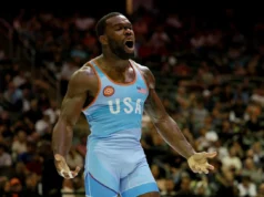 A lenda olímpica Jordan Burroughs chama Georges St-Pierre e Islam Makhachev para a partida dos sonhos da RAF após uma estreia impressionante