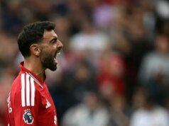 Hat-trick de Fernandes de Ipswich para Man U