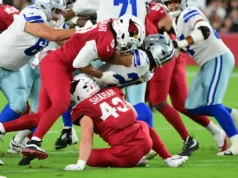 A má defesa dos Cardinals é a manchete da dura derrota para os Cowboys