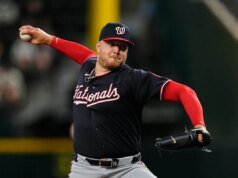 Cade Cavali teve seu segundo jogo consecutivo de eliminações de dois dígitos na vitória do Nationals sobre o Rangers por 6-0.