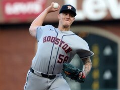 Os novatos Bryce Eldridge e Carson Whisenhunt lideram os Giants na vitória sobre os Astros por 4-1