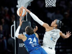Miles e Collier impulsionam Lynx, líder da WNBA, na vitória por 92-87 sobre Aces