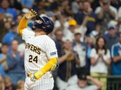 Jackson Chaurio e William Contreras marcaram o home run no início da vitória dos Brewers por 5 a 3 sobre o Rangers