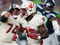 Arizona Cardinals corta RB Trey Benson lesionado