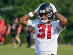 Campo de treinamento dos Falcons: assista aos destaques do treino nº 11