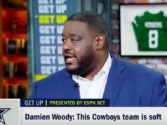 Damien Woody na ESPN após 15 anos