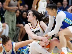 Caitlin Clarke estabeleceu recorde de audiência da WNBA no horário nobre, igualando a média da NBA