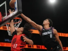 A ESPN prevê que o Suns será um time play-in novamente. Blazers sofrem lesões graves