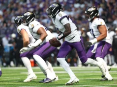 A maior preocupação resultou da prática conjunta dos Ravens com os Vikings