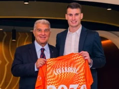 As primeiras palavras de Dominic Livakovic após a transferência para o Barcelona: ‘Está tudo ótimo’