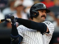 Austin Wells, do Yankees, se tornou o primeiro jogador na história da MLB a fazer isso no domingo