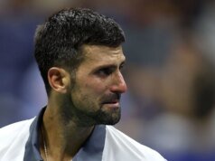 Djokovic começa a chorar ao sair da primeira rodada do Aberto dos Estados Unidos