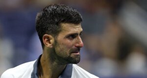 Djokovic começa a chorar ao sair da primeira rodada do Aberto dos Estados Unidos