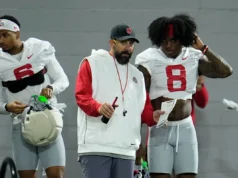Conferência de imprensa do coordenador D do estado de Ohio, Matt Patricia Fall Camp