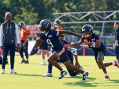 Rome Odunje diz que Jahda Walker tem se destacado no campo de treinamento do Bears