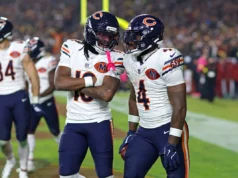 41 jogadores que estão bloqueados para fazer parte do elenco de 53 jogadores do Chicago Bears