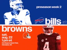 Antevisão do jogo de pré-temporada dos Browns para o jogo de pré-temporada contra os Bills