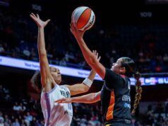 Apesar dos 17 recordes da carreira de Lager-Walker, o Suns caiu para o Golden State no último jogo em casa antes do intervalo da Copa.