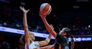 Apesar dos 17 recordes da carreira de Lager-Walker, o Suns caiu para o Golden State no último jogo em casa antes do intervalo da Copa.