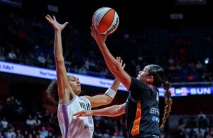 Apesar dos 17 recordes da carreira de Lager-Walker, o Suns caiu para o Golden State no último jogo em casa antes do intervalo da Copa.