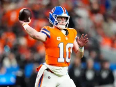 Os Broncos adicionarão um novo uniforme alternativo para a temporada de 2027 da NFL