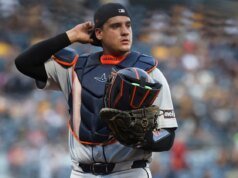 Tigers C Eduardo Valencia teve um momento único na vida com seu herói
