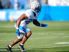 Atualização sobre lesões do Detroit Lions: DB Christian Ezien provavelmente perderá a estreia
