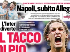 Jornais de hoje: Inter dita o ritmo, Esposito mostra, Napoli vence a fúria do Gênova