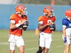 Onde o futebol da Flórida chegou ao ranking SEC QB de 2026