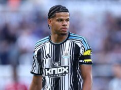 A estrela do Newcastle United deve ficar afastada após se recuperar de uma lesão