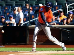 Yordan Alvarez ainda encontra uma maneira de produzir para o Houston Astros, mesmo afundando home runs
