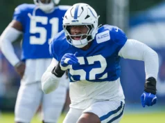 Quase demissão, uma lição e um vislumbre do futuro: George Gumbs chamou a atenção no acampamento dos Colts