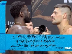 Atualizações ao vivo da eliminatória do UFC 330: resultados, rodada por rodada das preliminares