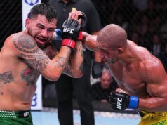 Bônus do UFC Sacramento: Luta da Noite acontece na luta principal