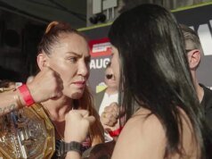 PFL Tampa: Cris Cyborg x Kaitlyn Vieira Pesagem Oficial