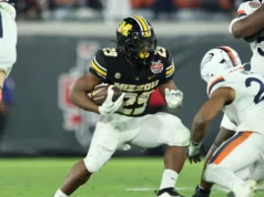 Missouri RB Ahmed Hardy não jogará na abertura da temporada