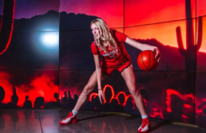 Celsi Colombo, atacante 4 estrelas de 2027, se compromete com o basquete feminino do Arizona