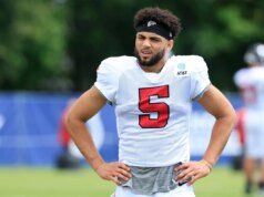 O segundo dia do treino conjunto Falcons-Colts foi um bom dia para Atlanta